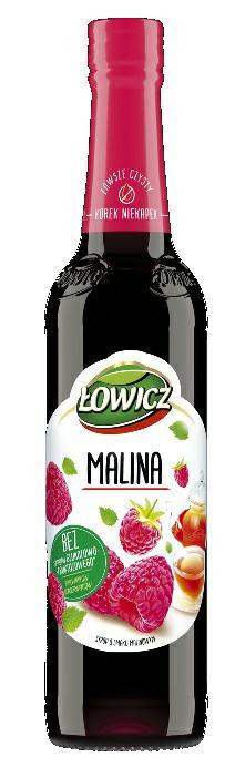 Łowicz Syrop Malinowy 400ml