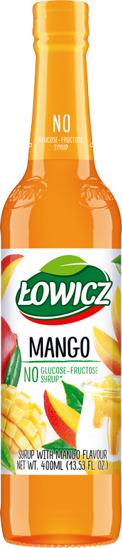 LOWICZ SYROP 400ML MANGO
