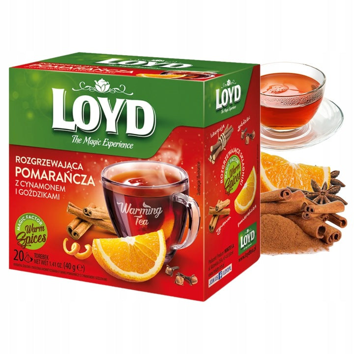 Loyd Piramidka Pomarańcza Z Cynamonem I Gożdzikami 40g