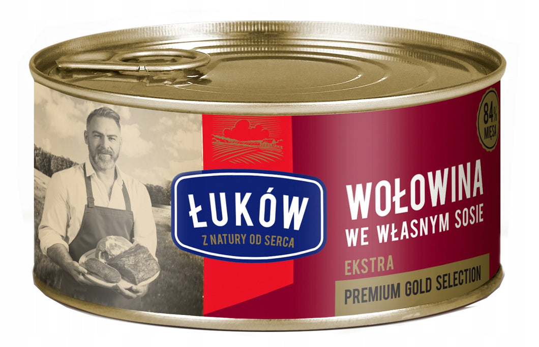 Łuków Wołowina W Sosie Własnym 300g