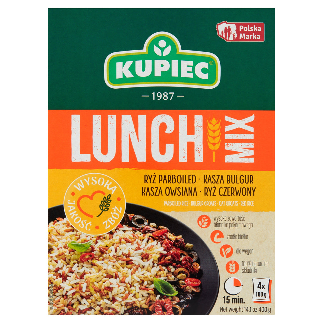Kupiec Lunch Mix Ryż Z Kaszą  400 g