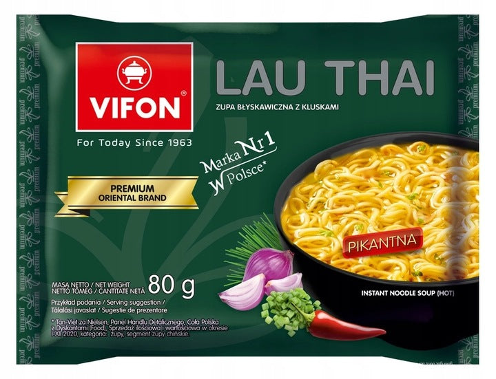 Vifon Lau Thai  Zupa Tajska  80 g