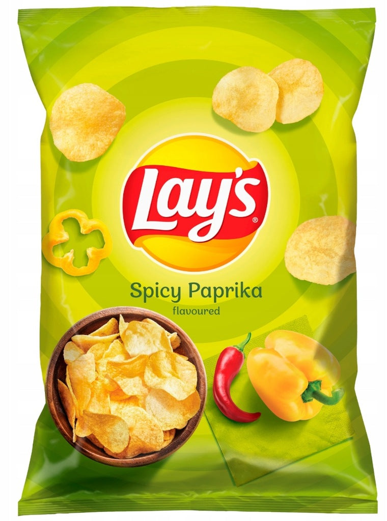 Lay's Chipsy Ziemniaczane O Smaku Pikantnej Papryki 130 g