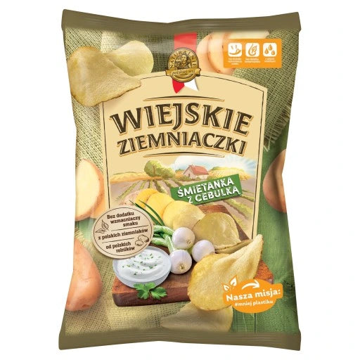 Wiejskie Ziemniaczki Śmietanka Z  Cebulką 130 g