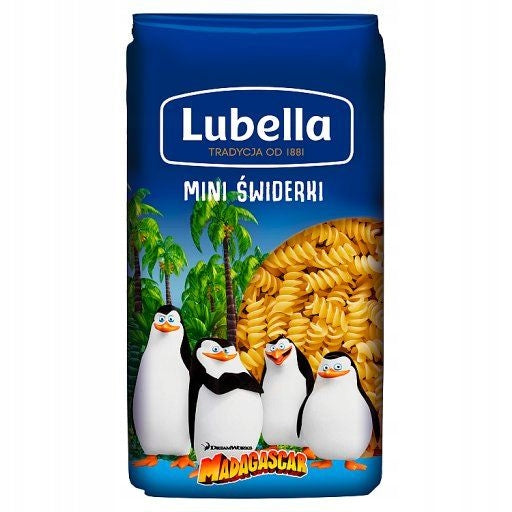 Lubella Makaron Mini Świderki 400g