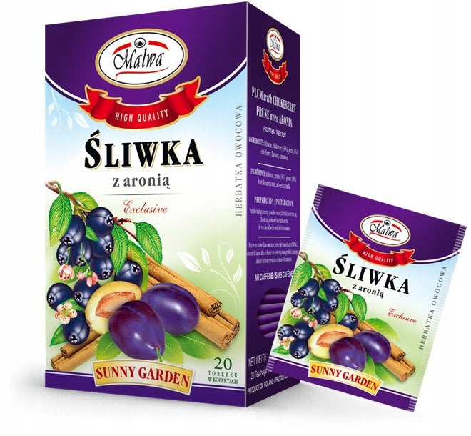 Malwa Śliwka Z Aronią 40g