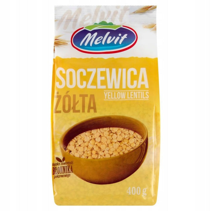 Melvit Soczewica Żółta 400 g