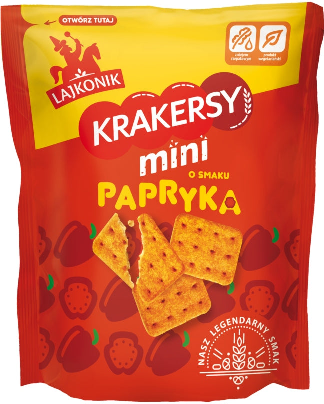 Krakersy Mini Papryka 100g