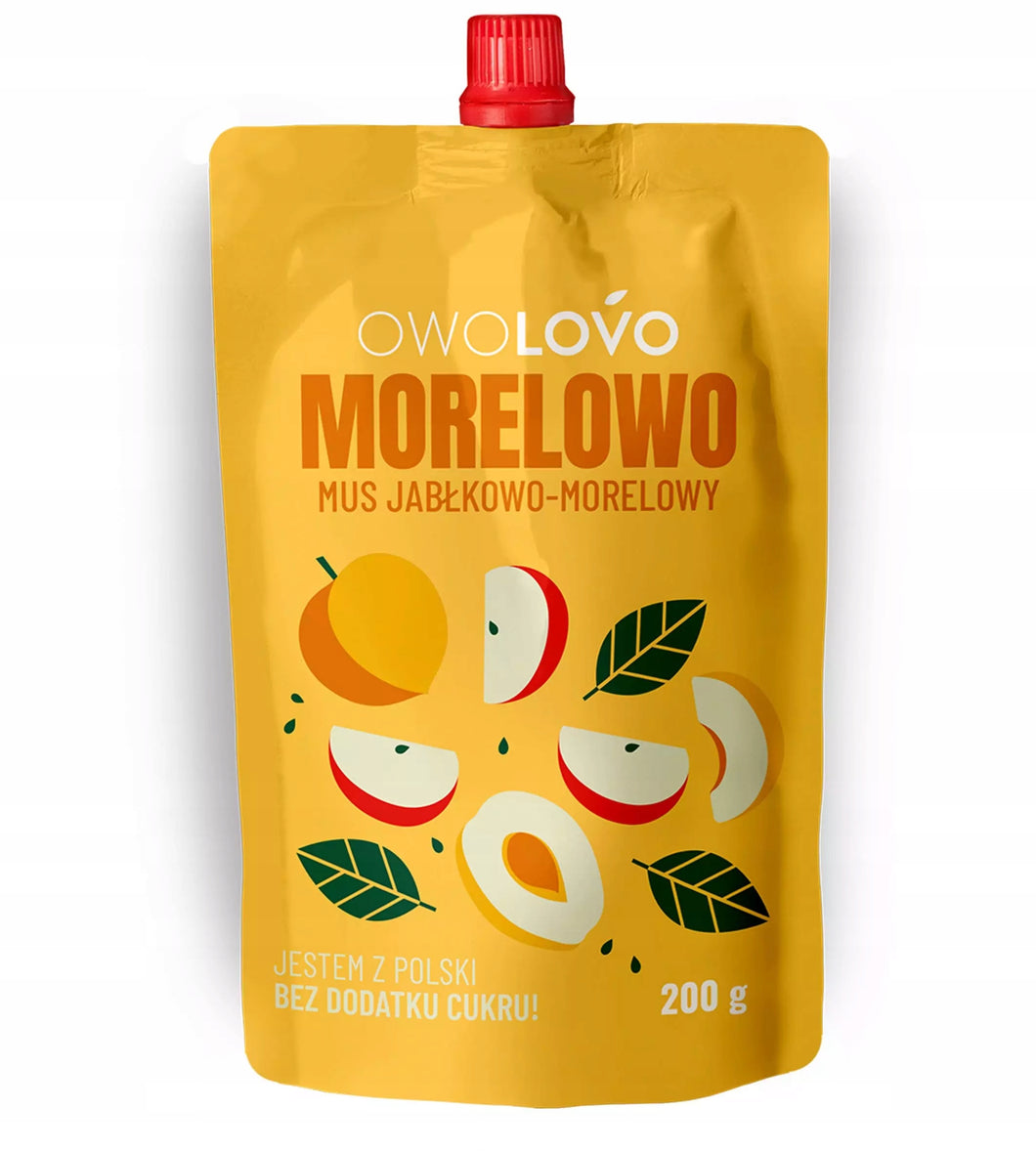Owolovo Mus Jabłko-Morela 200g