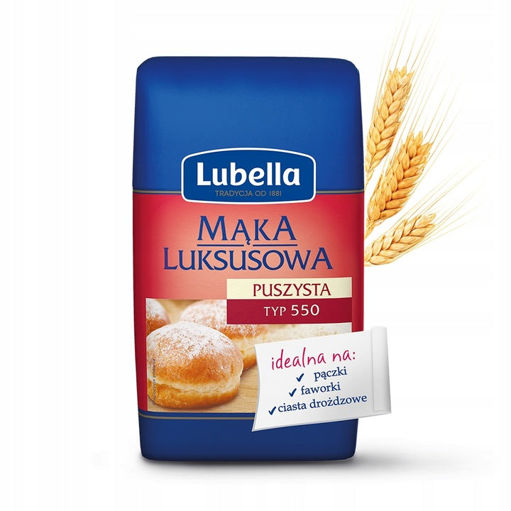 Lubella Mąka Puszysta Luksusowa typ 550 -1 kg