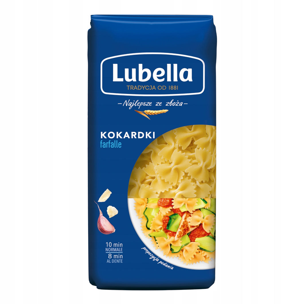 Lubella Makaron Kokardki Farfalle 400 g