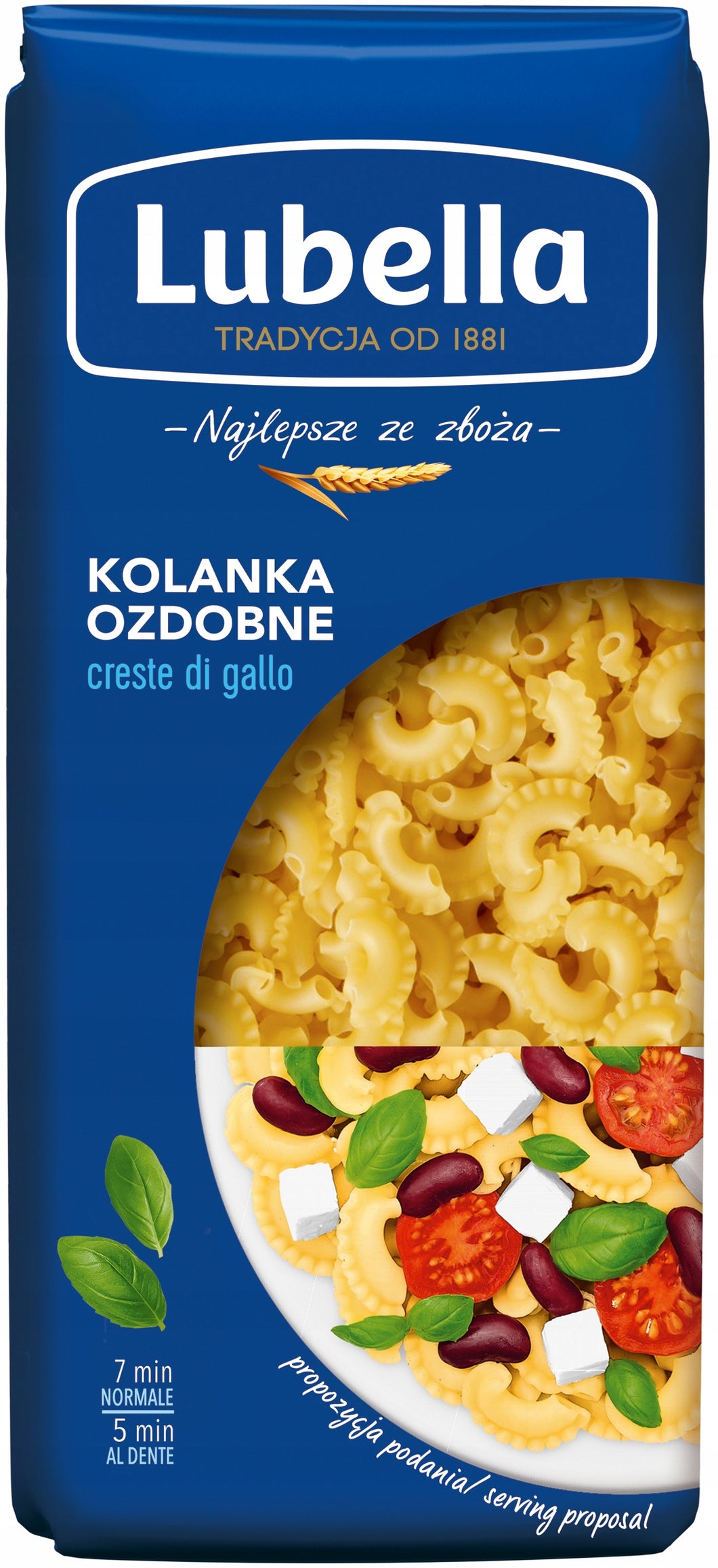 Lubella Makaron  Kolanka Ozdobne  Creste Di Gallo 400 g