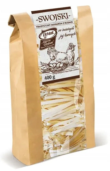 Ekmak Swojski Makaron Wstążka Szeroka 400g
