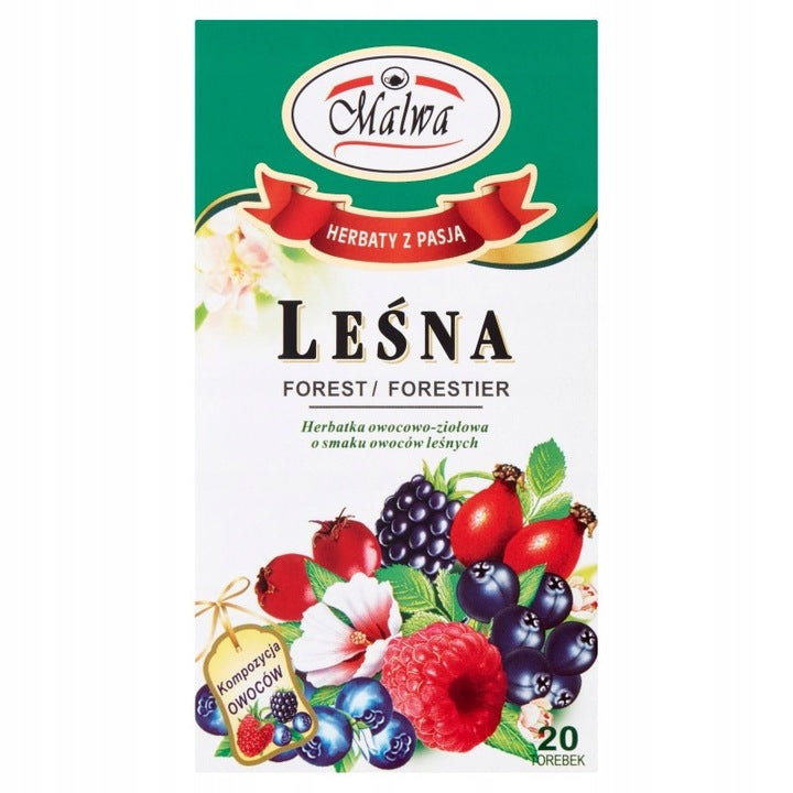 Malwa Herbatka Owocowo-Ziołowa Leśna 40 g