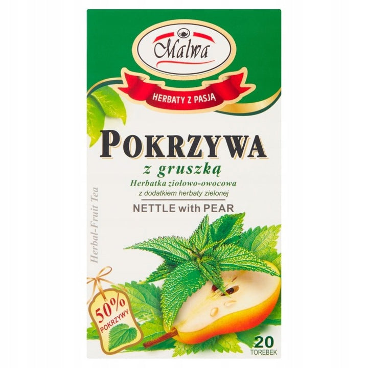 MALWA NETTLE AND PEAR- HERBATA EXP POKRZYWAZGRUSZKA20*2G