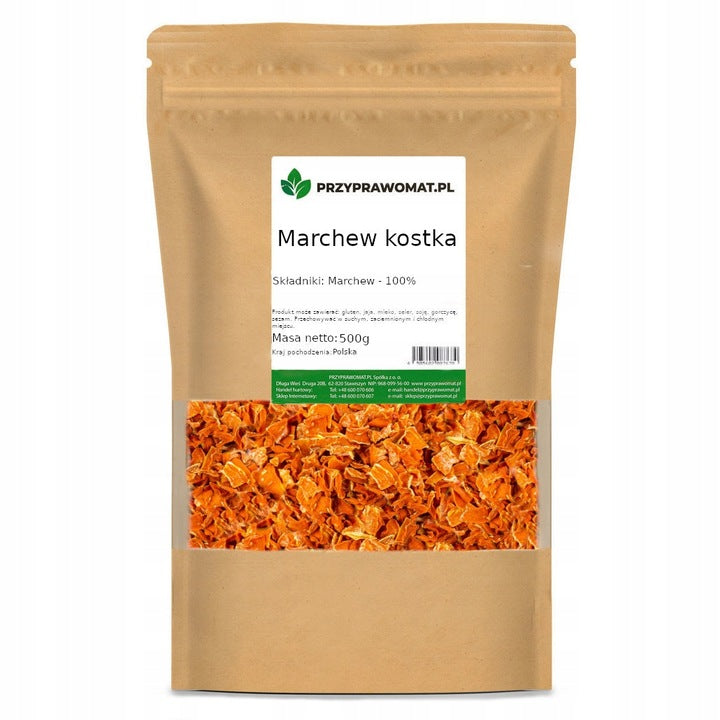 Słoneczne Pole Marchew Kostka - 500g