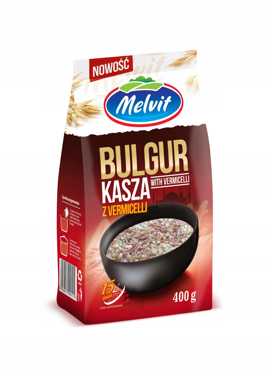 Melvit Kasza Bulgur Z Vermicelli 400 g