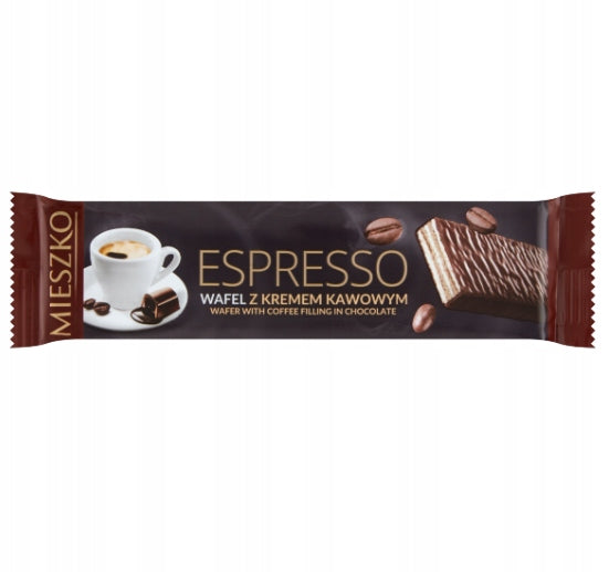 Mieszko Espresso Wafel Z Kremem Kawowym 34 g