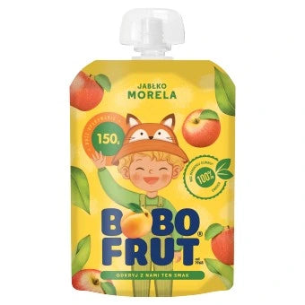 Nestle Bobo Frut Mus Jabłko Morela 150 g