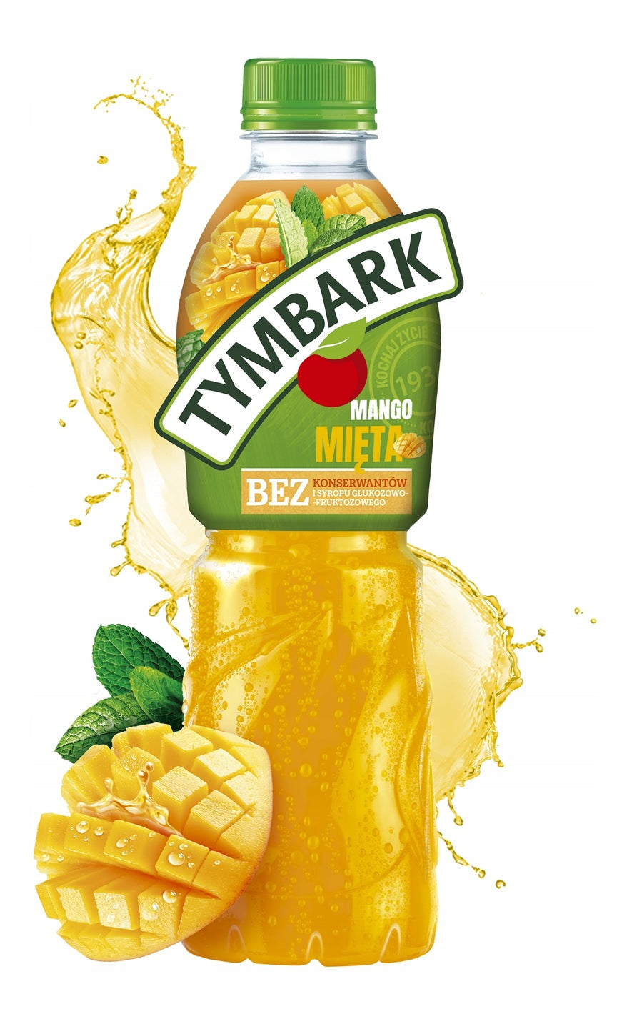 Tymbark Napój  Mango Mięta 500ml