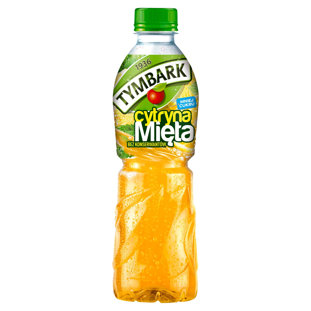 Tymbark Napój Owocowy Cytryna Mięta 500 ml