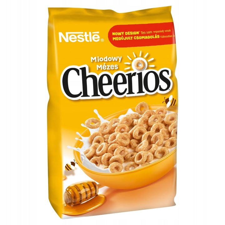 Nestle Cheerios Miodowe Płatki Śniadaniowe 250 g
