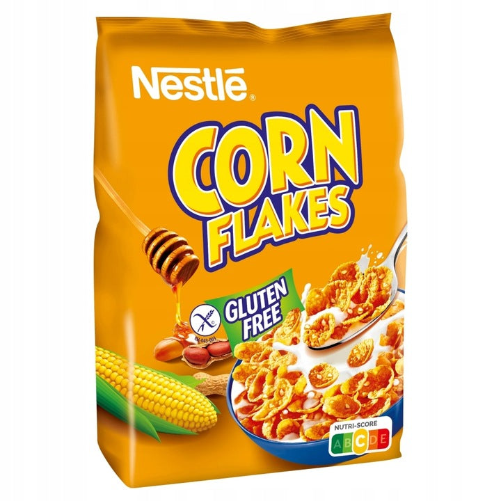 Nestle Corn Flakes Płatki Z Miodem I Orzeszkami 250g