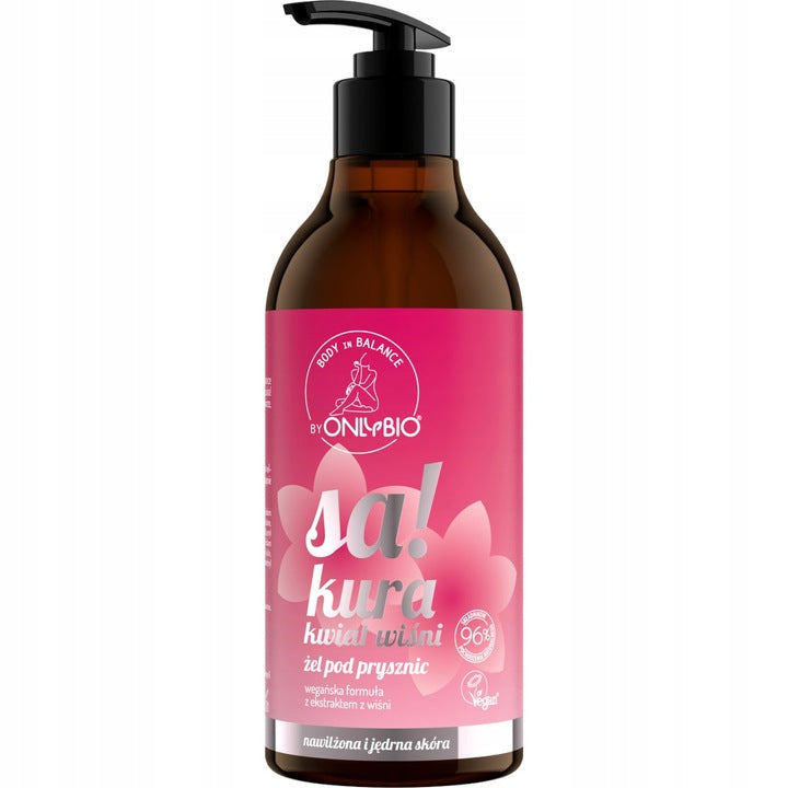 Onlybio Żel Pod Prysznic Sakura Kwiat Wiśni 400ml