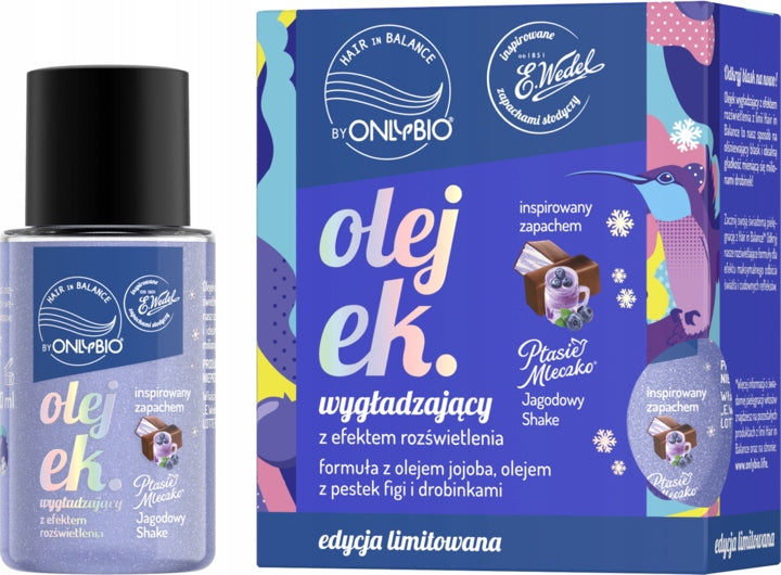Onlybio Olejek Wygładzający Jagodowy Shake 20ml