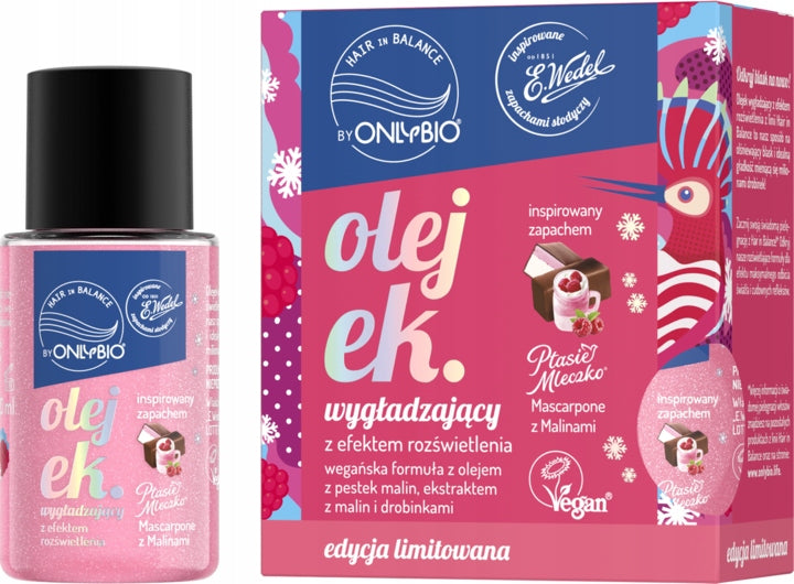 Onlybio Olejek Wygładzający Mascarpone Z Malinami 20ml