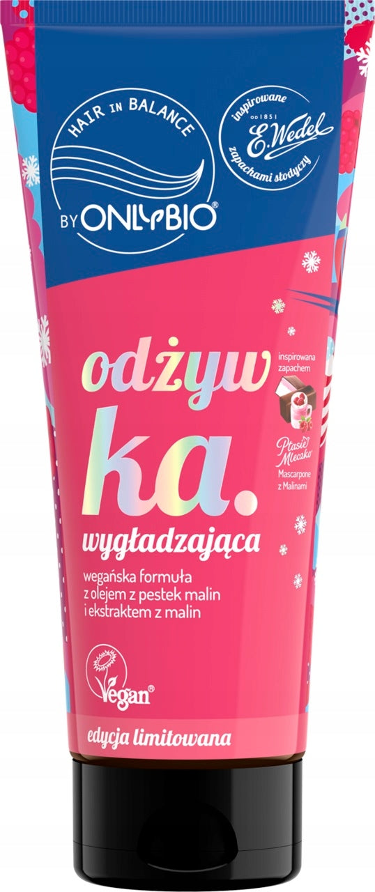 Onlybio Odżywka Wygładzająca Mascarpone Z Malinami 200ml