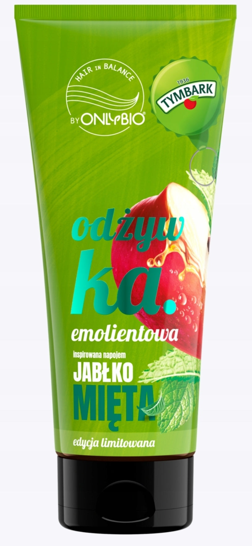 Onlybio Odżywka Do Włosów Emolientowa Jabłko-Mięta 200ml