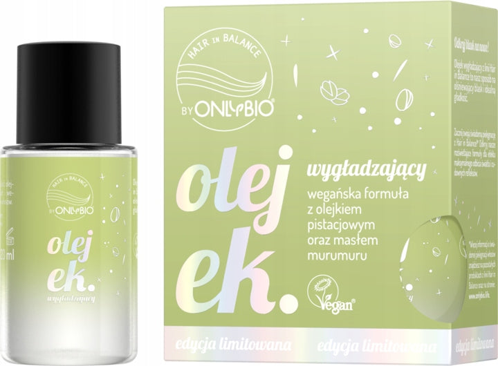 Onlybio Olejek Wygładzający Pistacja 20ml