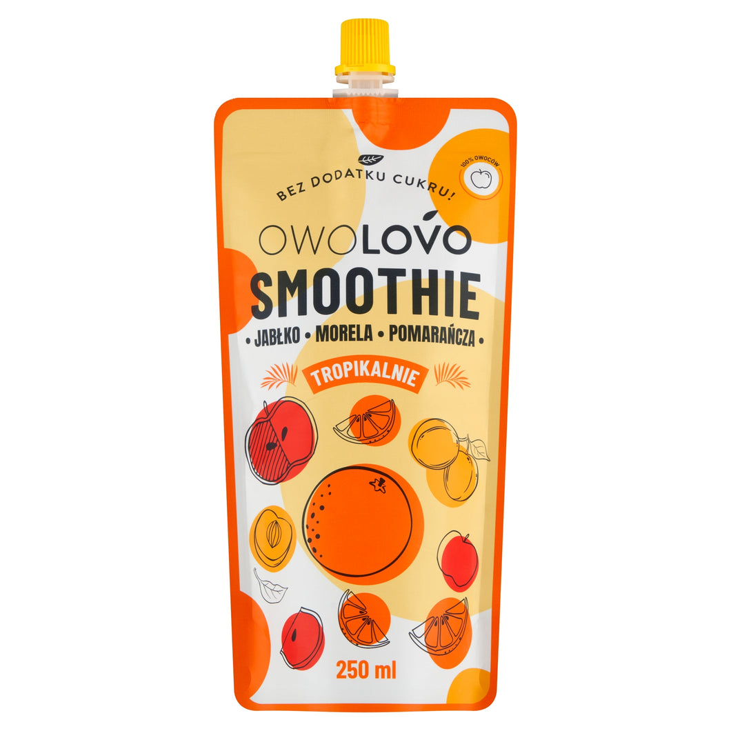 Owolovo Smoothie Jabłko Morela Pomarańcza 250ml