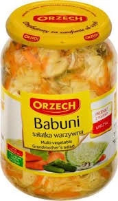Orzech Babuni Sałatka Warzywna 840g