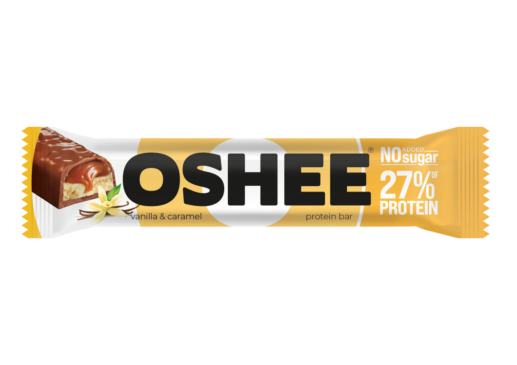 Oshee Baton Proteinowy Wanilia & Karmel 49 g