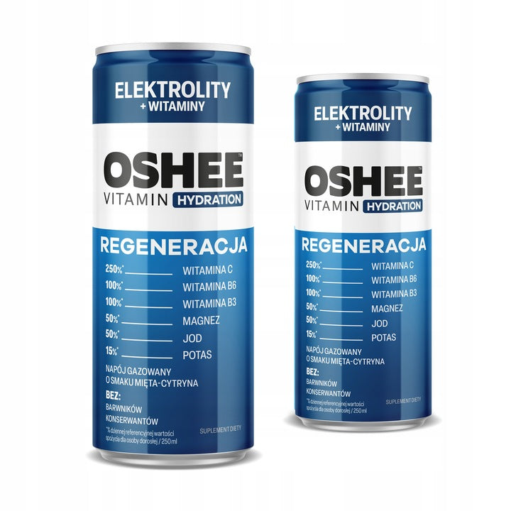 Oshee Recovery Elektrolity Mięta-Cytryna 250ml