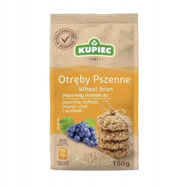 Kupiec Otręby Pszenne 150g