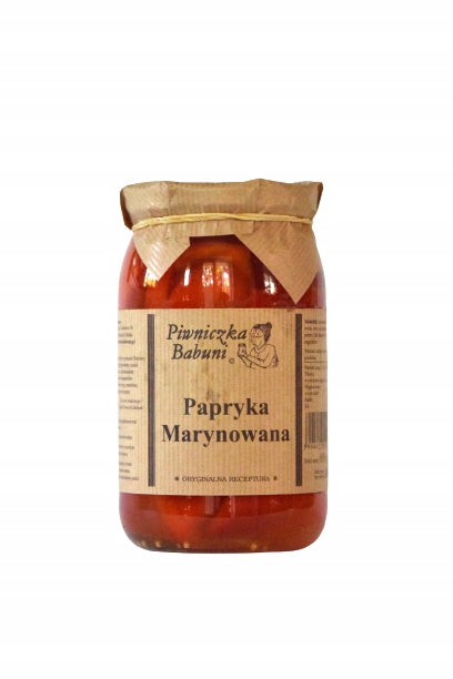 Piwniczka Babuni Papryka Marynowana 850g