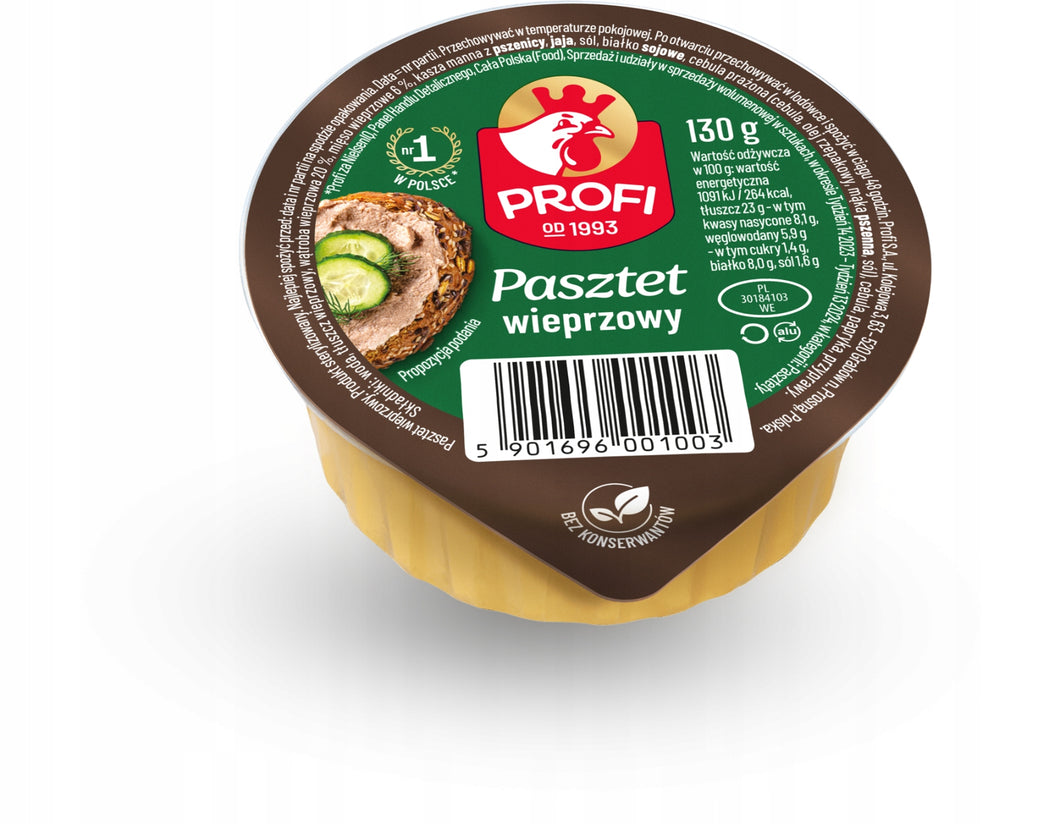 Profi Pasztet Wieprzowy 130g