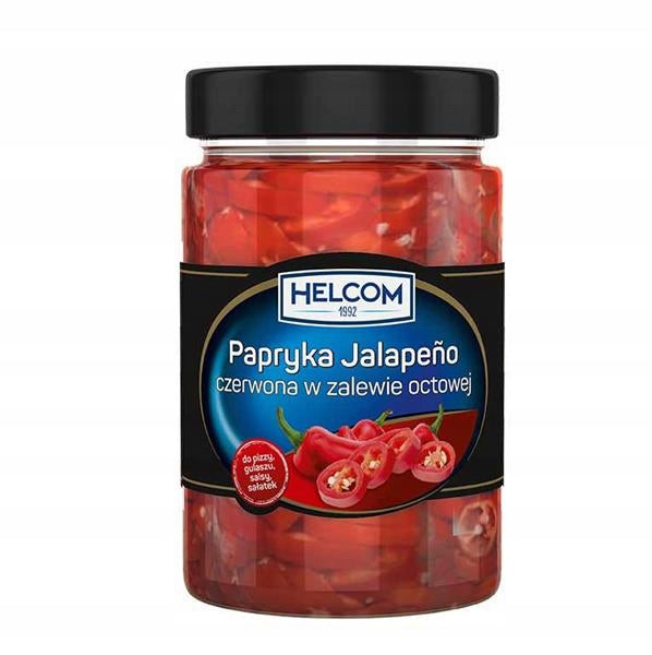 Helcom Papryka Jalapeno Czerwona W Zalewie Octowej 327ml