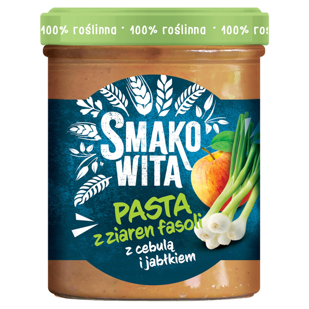 Smakovita Pasta Z Ziaren Fasoli Z Cebulą I Jabłkiem 180 g