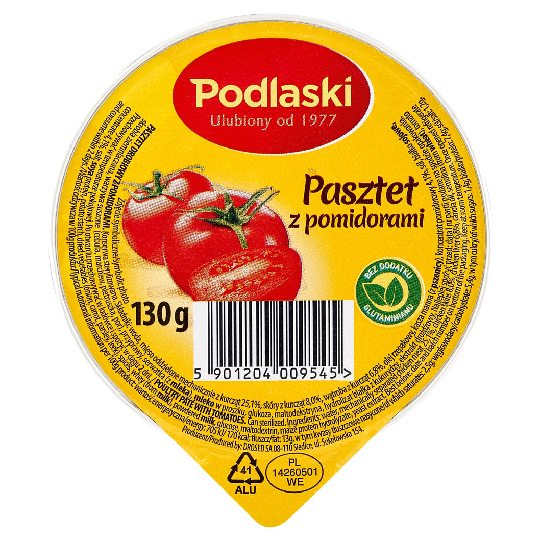 Drosed Pasztet Drobiowy Z Pomidorami 130g