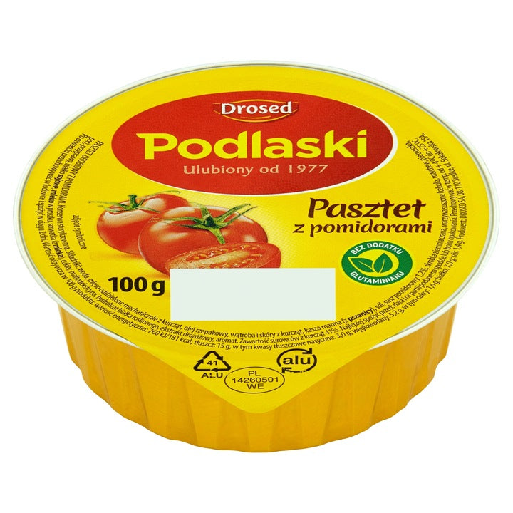 Drosed Podlaski Pasztet Z Pomidorami 100 g