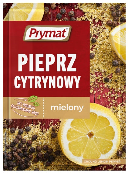 Prymat Pieprz Cytrynowy Mielony 20g