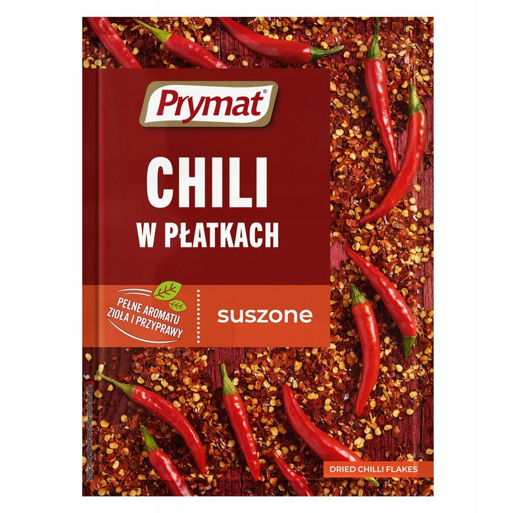Prymat Chili Suszone W Płatkach 10g