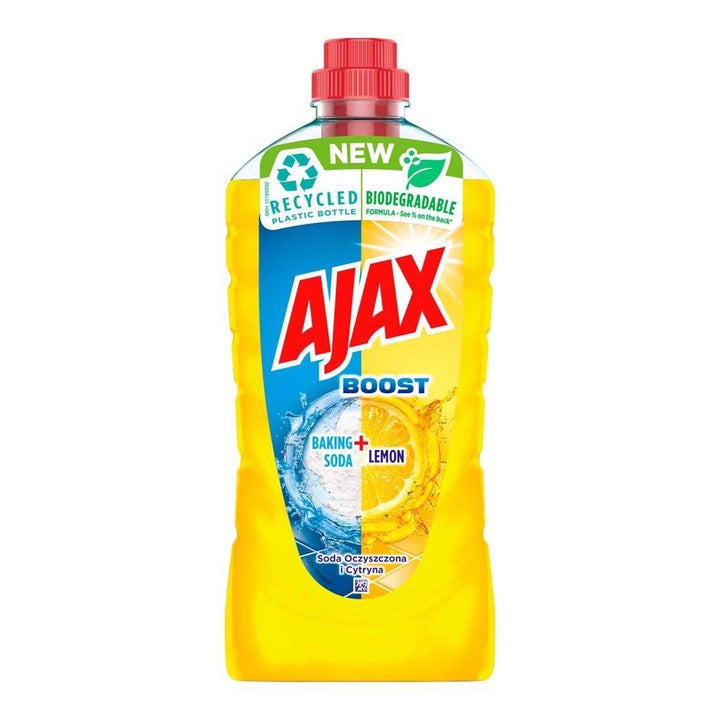 Ajax Boost  Soda i Cytryna Płyn Uniwersalny 1l