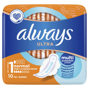 Always Podpaski  Ultra Normal Plus  10 szt.
