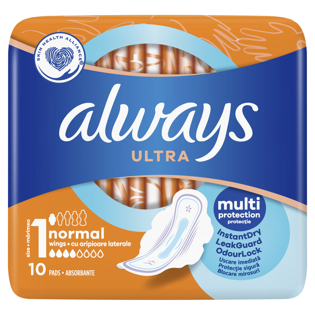 Always Podpaski  Ultra Normal Plus  10 szt.