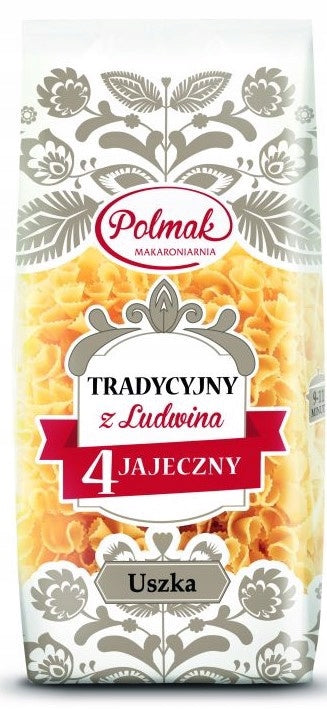 Polmak Makaron Tradycyjny 4 Jajeczny Uszka 250 g
